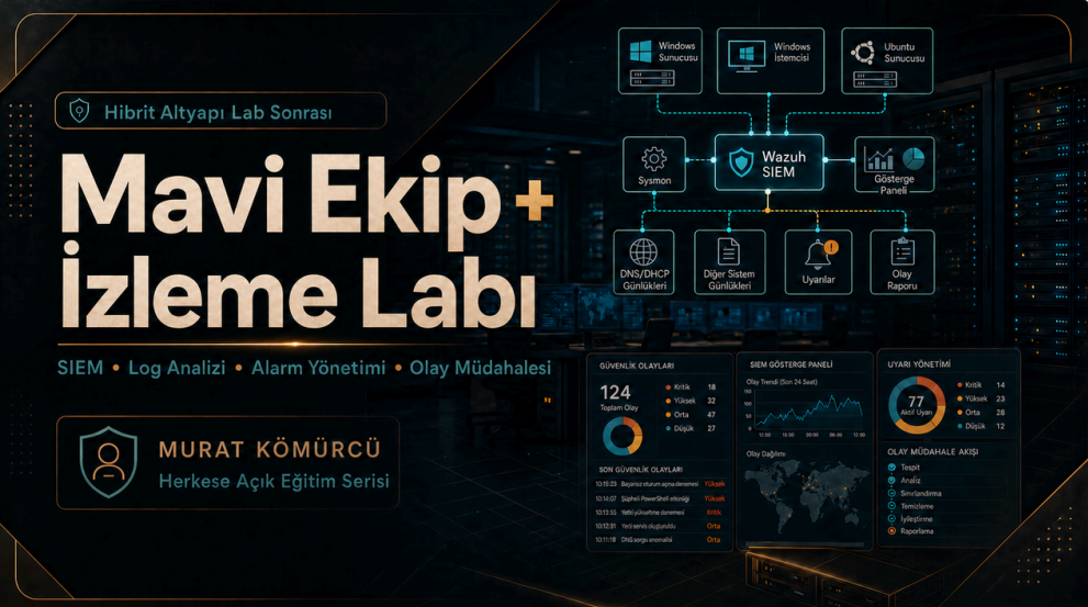 Blue Team & Monitoring Lab eğitim kapağı